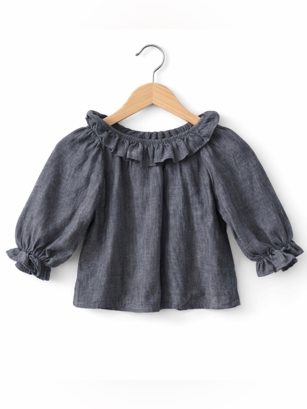 10/$15 Babidu Lightweight Blouse Size 1 Month